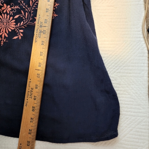 Umgee embroidered spaghetti strap blouse - Picture 9 of 10